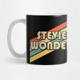 Vintage 80s Stevie Wonder Mug